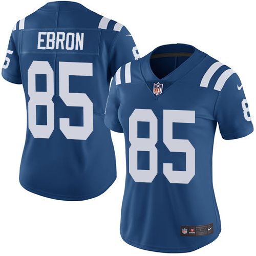 Indianapolis Colts #85 Limited Eric Ebron Royal Blue Nike NFL Home Women Vapor Untouchable jerseys->youth nfl jersey->Youth Jersey